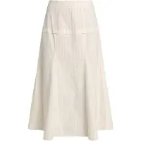 Samsøe & Samsøe Kjol 'Alessia' beige / svart