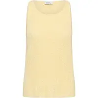 My Essential Wardrobe Broderad topp 'DivaMW' pastellgul