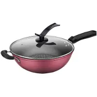 WTEMPO Stekpanna Non-stick Kastrull Hushållsstekpanna Induktionshäll Gasspis Universell 28cm