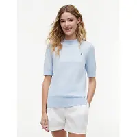Tommy Hilfiger Fine Knit Jersey Short Sleeve Jumper