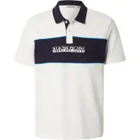 Napapijri T-shirt 'EKIM' marinblå / royalblå / vit