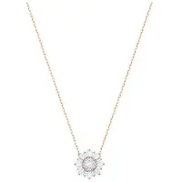 Swarovski Idyllia Sunshine Series Roséguld Solros Inlagd Halsband Damhalsband 5451376 Box (Random Color)