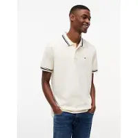 Tommy Hilfiger Tommy Jeans Tommy Flag Regular Fit Tipped Polo Shirt