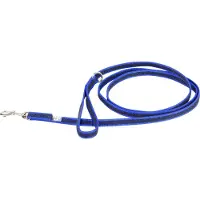 Julius-K9 K9 C&G-koppel, blå/grå, 14mm/2m, m/handtag, max 30kg