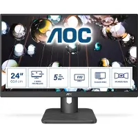 AOC LED 23,8" 24E1Q-skärm, Full HD, IPS-matris, ramlös