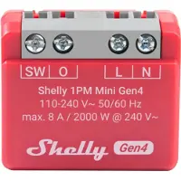 Shelly 1PM Mini Gen4 2-pack