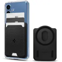 Spigen Magnetisk MagSafe Korthållare Urban Fit Wallet Svart