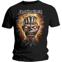 Ginza.se Iron Maiden: Unisex T-Shirt/Eddie Exploding Head (Black) (Large)