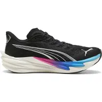 Puma Deviate NITRO 4 Shoes Black Blue SS26, Size 45 - EUR