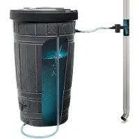 Prosperplast Set 265l Wallycan Collection 648x648x1128 Mm Regnvattentank