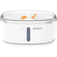 Rojeco Trådlös Vattenfontän För Husdjur 2.5l