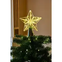 Philips Sirius Home juldekoration 37700, stjärnfigur i glas