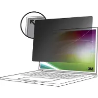 3M Bright Screen BP133W9E Skärmskyddsfilm Bärbar dator 33,8 cm (13,3) Bild - Format: 16:9 7100288012 Universal