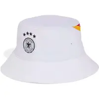 Adidas Tyskland Bucket Hat - Vit - , storlek One Size Men