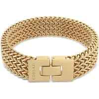 Edblad Lee mesh armband L förgyllt stål 3153441881-L