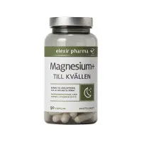 Elexir Pharma Magnesium+ Till kvällen 90 kapslar