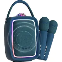 Mobility On Board MOB Speaker Karaoke Kit Sing Party Dark Blue