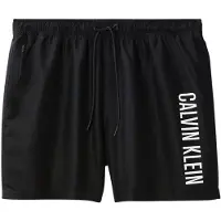 Calvin Klein Badshorts 'Intense Power' svart / vit
