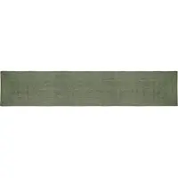 vidaXL Områdesmattor Rektangulär Olivgrön 60 x 400 cm Jute