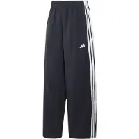 Adidas Iconic Woven Träningsbyxor med vida ben och dagsnören nertill, storlek XX-Small