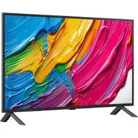 LG 43QNED80A6A - 43 Diagonal klass QNED80 Series LED-bakgrundsbelyst LCD-TV - QNED AI - Smart TV - webOS - 4K UHD (2160p) 3840 x 2160 - HDR - kant-LED