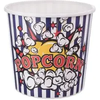 Orion Perfekt popcornskål 3,4L för filmkvällar med popcornmotiv