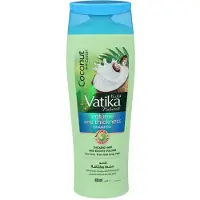 VATIKA Naturals Schampolinje - Gör ditt hår friskt och starkt Coconat and Castor 400ml.