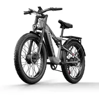 Shengmilo S600 Vuxen Elcykel 2000W Motor 48V 17.5AH Batteri Maxlast 150KG Idealisk för Mountainbike och Terrängkörning