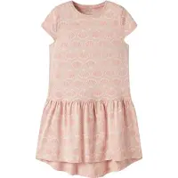 Name it Klänning - NkfVigga - Cameo Rose/Snäckor - - 6 år (116) - Klänning