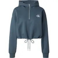 Calvin Klein Jeans Monologo Terry Cropped Hoodie