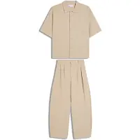 Bershka Träningsoverall beige