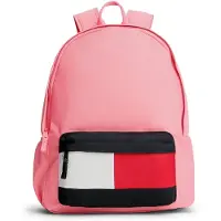 Tommy Hilfiger Ryggsäck 'Essential' marinblå / rosa / röd / vit