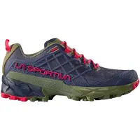 La Sportiva - Vandringsskor dam - Akyra II W Night Sky/Cypress för Unisex - Storlek 39,5 - Marinblå