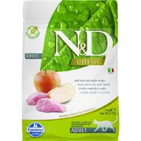 Farmina N&amp;D Vildsvin &amp; äpple Adult Cat 300 g