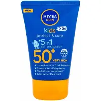 Nivea Kids Protect & Care To Go 5-i-1 SPF 50+ Solkräm - 50 ml