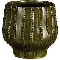 Usorteret Blomkruka Mica 1173849, keramik, Ø 22 cm, grön