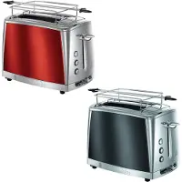 Russell Hobbs Luna 23221-56 - Brödrost - 2 skiva - 2 Kortplatser - moonlight gray