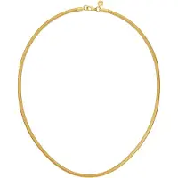 Edblad Herringbone Chain 45 cm Gold - Stjärnurmakarna