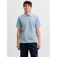 Jack & Jones T-shirt 'JJEAustin' duvblå / vit