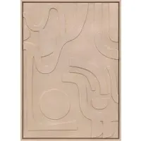Atmosphera AZRA 3D inramad tavla, 50 x 70 cm