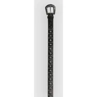Ninth Hall Bling It On Glitter Western Bälte black, S