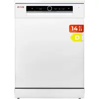 Evvo D3 Diskmaskin Med En Tredje Korg 14 Antal Platsinställningar