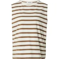 EDITED The Label Topp 'Hanami' brun / vit