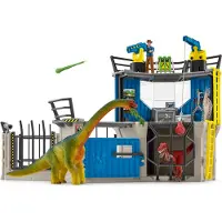 Schleich Stor dinosaurieforskningsstation – barnens dinosaurieleksak