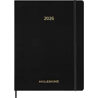 Moleskine Kalender 2026 Essential Planner Weekly Vertical XXL Svart Moleskine