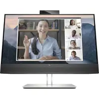 HP E24mv G4 Conferencing Monitor - E-Series - LED-skärm - 23.8" - 1920 x 1080 Full HD (1080p) @ 60 Hz - IPS - 250 cd/m² - 1000:1 - 5 ms - HDMI, VGA...