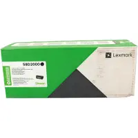 Lexmark 58D2000 svart toner (original)