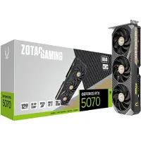 Zotac GAMING GeForce RTX 5070 SOLID OC - Grafikkort - GeForce RTX 5070 - 12 GB GDDR7 - PCIe 5.0 x16 - 3 x DisplayPort, HDMI