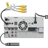 Kenwood DNR4190DABS, Svart, 2 DIN, 200 W, NTSC, PAL, Digital, 24 timmar