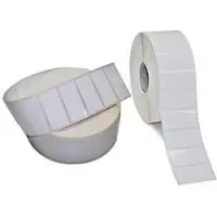 Zebra PolyE 3100T Gloss - Polyetylen (PE) - blank - permanent akrylhäftning - vit - 51 x 25 mm 2398 etikett (er) (1 rulle/rullar x 2398) etiketter
